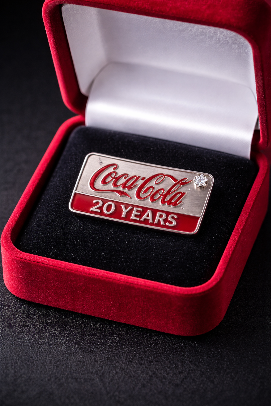 Pin de solapa ejecutivo para reconocimiento y años de servicio